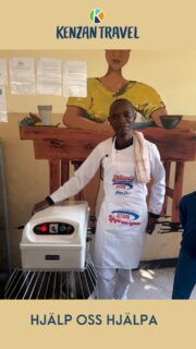 Ett bröd i taget – var med och gör skillnad!
Vi är på väg mot målet! Hjälp oss samla in de sista 30 000 kr så att bageriet på  barnhemmet i Tanzania kan börja baka.
💛 Swisha din gåva till 123 416 67 24, märk betalningen med: Tanzania
Tack för att du hjälper oss hjälpa!

Din gåva ger barnen hembakat bröd varje dag – och skapar möjligheter till både lärande och framtida försörjning.